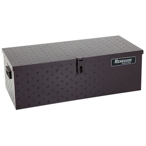 smooth black powder coated steel storage boxes for utes|Renegade Industrial 775mm Black Powder Coat Steel Ute Tool .